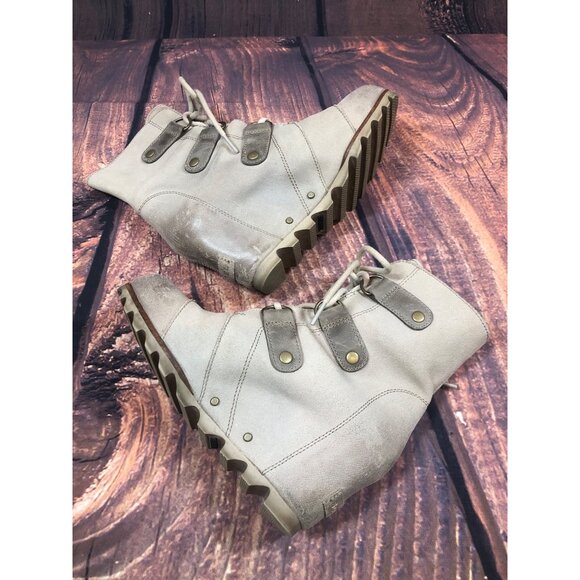 Sorel Joan of Arctic Tan Waterproof Boots NL2213-212 Womens 6.5 (w7o) - Picture 6 of 10